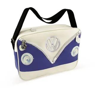 BRISA VW Collection - Volkswagen Schulter-Umhänge-Reise-Tasche-Freizeit-Bag mit VW T1 Bulli Bus Motiv