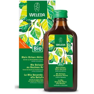 Weleda Bio Birken Aktiv Getränk 200ml Birkensaft Birkenwasser ohne Zucker vegan