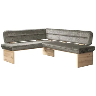 Home Affaire Eckbank »Louise Polsterbank, Esszimmerbank, Küchenbank« mit Nosag Wellenfedern im Sitz für mehr Komfort, Breite 212x170 cm, beige