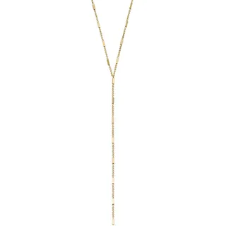 Fossil Y-Kette »Schmuck Geschenk Edelstahl Halskette Jewelry«, goldfarben