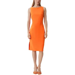 comma Damen 60.2.61.20.200.2137453 Kleid, 2335 orange, 38