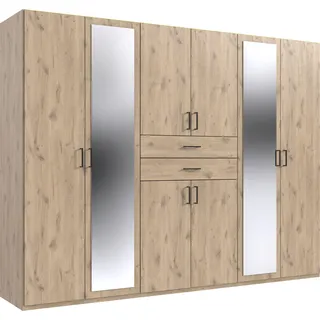 WIMEX Drehtürenschrank Dillingen 270 x 208 x 58 cm Beige