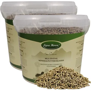 7,6 kg Lyra Horse® Multivital Mineralfutter Klassik im Eimer