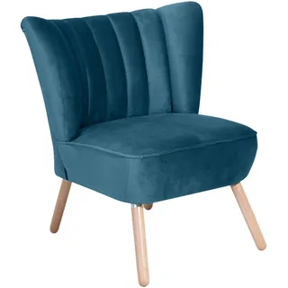 Max Winzer Sessel Alessandro ¦ türkis/petrol ¦ Maße (cm): B: 70 H: 80