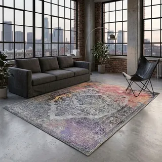Gino Falcone Cosima-118 Webteppich 130 x 190 cm Mehrfarbig