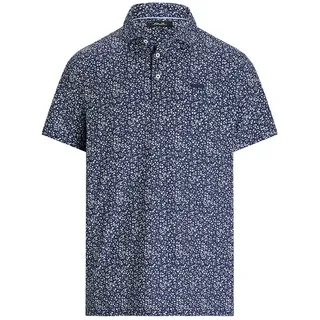 Polo Ralph Lauren 785a75867 Kurzarm-poloshirt - Micro Toss Floral Refined Navy - S