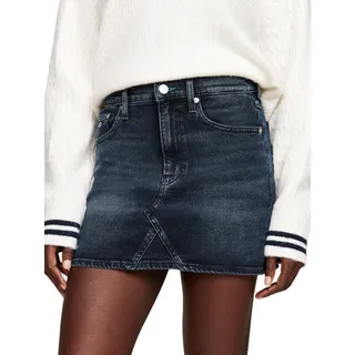 Tommy Jeans Damen Izzie Mr Mn Skirt Dh6268 Dw0dw18951 Andere Röcke, Denim, 34W EU