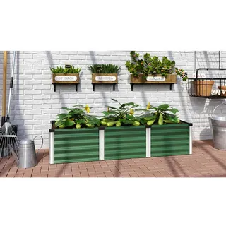 Vitavia In&Out Hochbeet 185 x 65 x 40,3 cm Grün