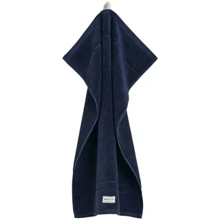 GANT Gästetuch Premium Towel Gästehandtuch 30 x 50 cm blau
