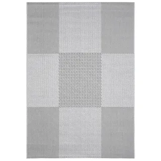 Andiamo ARIZONA1 Webteppich 200 x 290 cm Grau/Silber