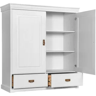 Kommode Kommoden Schlafzimmer Möbel Holz multifunktionale Modern Holz Sideboard - Weiß