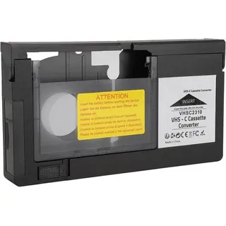 Digitale S-VHS-C Adapter - Alte Banden digitalisieren - 188 x 102 x 25mm