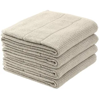 SCHIESSER Turin Handtuch 50 x 100 cm beige