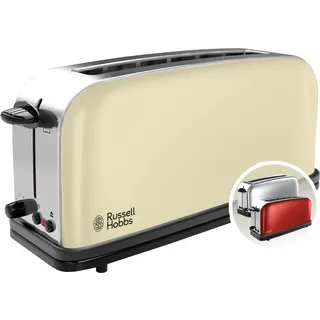 Russell Hobbs Colours+ Langschlitz-Toaster Creme