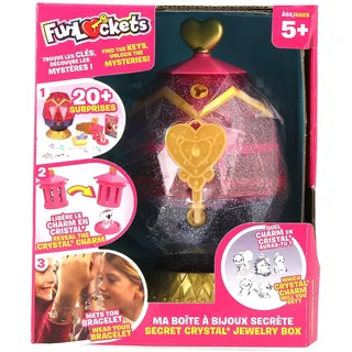 FUNLOCKETS - Meine geheime Schmuckschatulle in Rosa, Violett, Gold