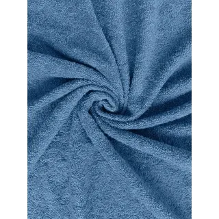 Blatt Frottee Lux 180x200 cm blau - Blau