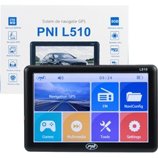 PNI, Fahrzeug Navigation, GPS-Navigationssystem PNI L510 5-Zoll-Bildschirm, 800 MHz, 256 MB DDR2, 8 GB interner Speicher, FM-S (5")