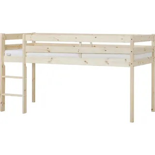 Hoppekids Hochbett ECO COMFORT 101 x 114 x 206 cm Kiefer massiv beige