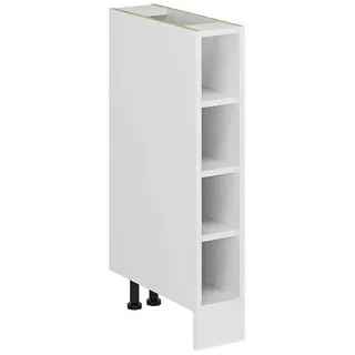 Vicco Unterschrank Küchenregal R-Line 15 x 0 x 0 cm Weiß