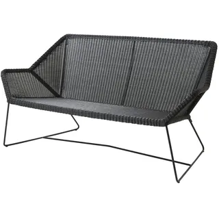 Cane-Line Breeze 2-Sitzer Gartensofa schwarz