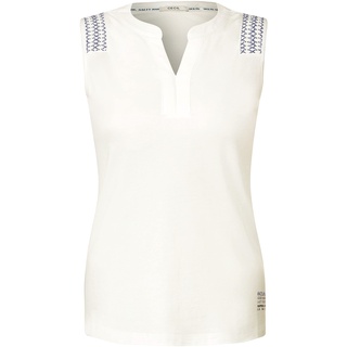 CECIL Damen B320155 Sommertop, Vanilla White, Large