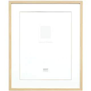 Deknudt S43AH1 Bilderrahmen Naturholz 30x40 cm m. Passepartout 20x30 cm