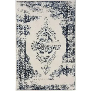 benuta Vintage-Teppich Sia 200/300 cm , Kunststoff , Vintage , Rechteckig , 200x300 cm , Oeko-Tex® Standard 100 , für Fußbodenheizung geeignet, in verschiedenen Größen erhältlich, pflegeleicht , Teppiche und Böden, Teppiche, Vintageteppiche