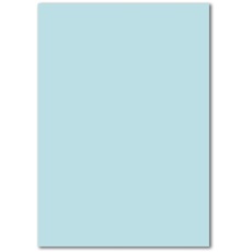 FarbenFroh by GUSTAV NEUSER 50x DIN A4 Papier - Hellblau (Blau) - 110 g/m2 - 21 x 29,7 cm - Briefpapier Bastelpapier Tonpapier Briefbogen