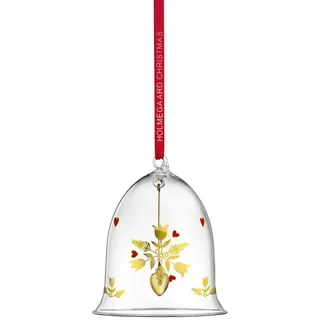 Holmegaard Weihnachtsglocke groß Ann-Sofi Romme klassisches Design, klar