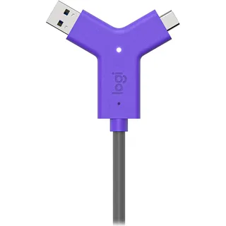 Logitech Swytch - hub USB-Hubs - Schwarz