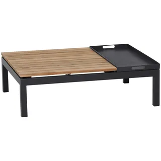 Siena Garden Alvida Loungetisch grau Teak