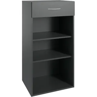 WIMEX Standregal 40 x 40 x 98 cm Grau