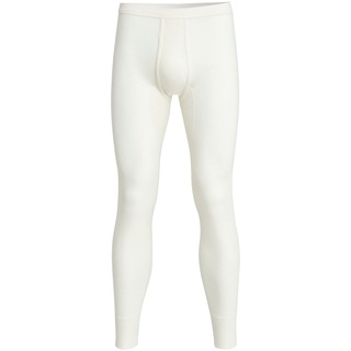 Susa Herren Thermounterwäsche - Angora Unterhose (lang) s8050080, Einfarbig, Gr. XX-Large, weiß (wollweiß s115)