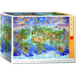 Eurographics World Wonders 5000 Puzzle von Maria Ravinky