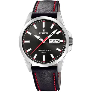 Festina Herren Uhr Leder 41 mm F20358/4