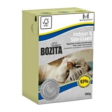 12x190g Indoor & Sterilised Bozita Feline Tetra Recart