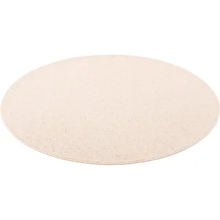 Snapstyle Natur Teppich Wolle Berber Beige Rund