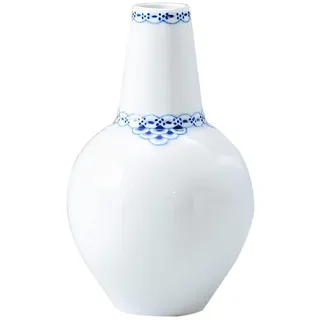 Royal Copenhagen Vase Princess Porzellan Weiß-Blau, Größe: 15cm, 1058873
