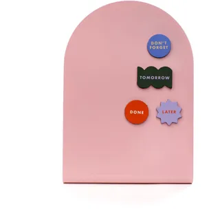 Kikkerland Inkerie Memoboard, magnetisch, Pink