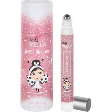 Miss Nella Sweet Like Me- Sicher & frei von Giftstoffen Roll-On Parfüm für Kleinkinder, Kinder und Teenager, basierend auf einer natürlichen Formel