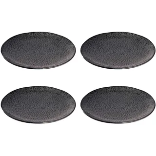 LEONARDO Pizzateller »Pizzateller Matera ø 32.0 cm 4er Set«, grau