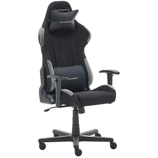 MCA Furniture DX Racer Formula Gamingstuhl schwarz Bundle