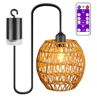 gbkdqq 1-flg. E27 100 cm Rattan