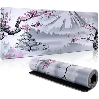 Yimomoyi XXL Gaming Mauspad - 1200 x 400mm Mousepad - Schunterlage Large Size - verbessert Präzision und Geschwindigkeit, Hochwertiger Gummi Mouse Pad (D120)