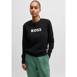 BOSS ORANGE Sweatshirt »C_Elaboss_6«, mit Rundhalsausschnitt BOSS ORANGE Black 001 XL (42)