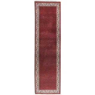 Rug and Roll Orientteppich Indo Mir, klassisch, strapazierfähig 80x200 cm , Textil , Orientalisch , Freiform , 80x200 cm , antistatisch , Teppiche und Böden, Teppiche, Orientteppiche