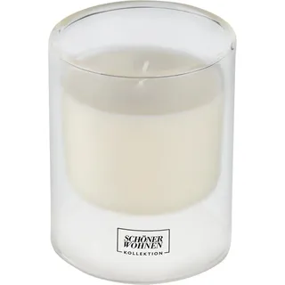 Schöner Wohnen Duftkerze L Lemongrass im Glas Klar Ø 9 cm x 11 cm