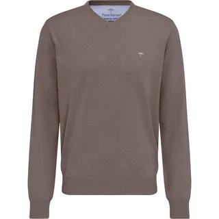 FYNCH-HATTON Pullover mit V-Ausschnitt, Earth/XXL