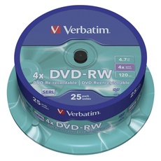 Bild von DVD-RW 4,7GB 4x 25 St.