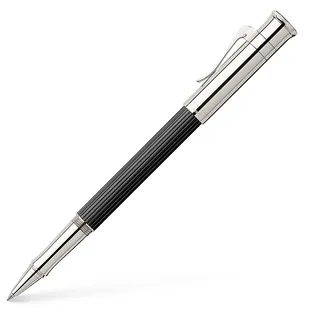Graf von Faber-Castell 145511 - Tintenroller Classic, Ebenholz, mit schnell-trocknender Tinte